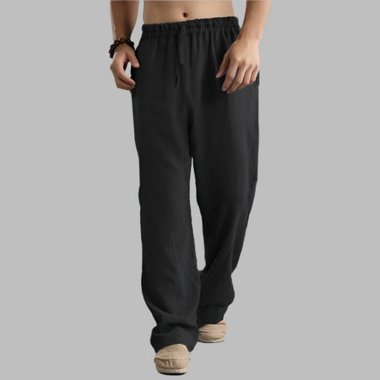 Cotton linen pants