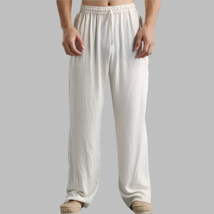 Cotton linen pants